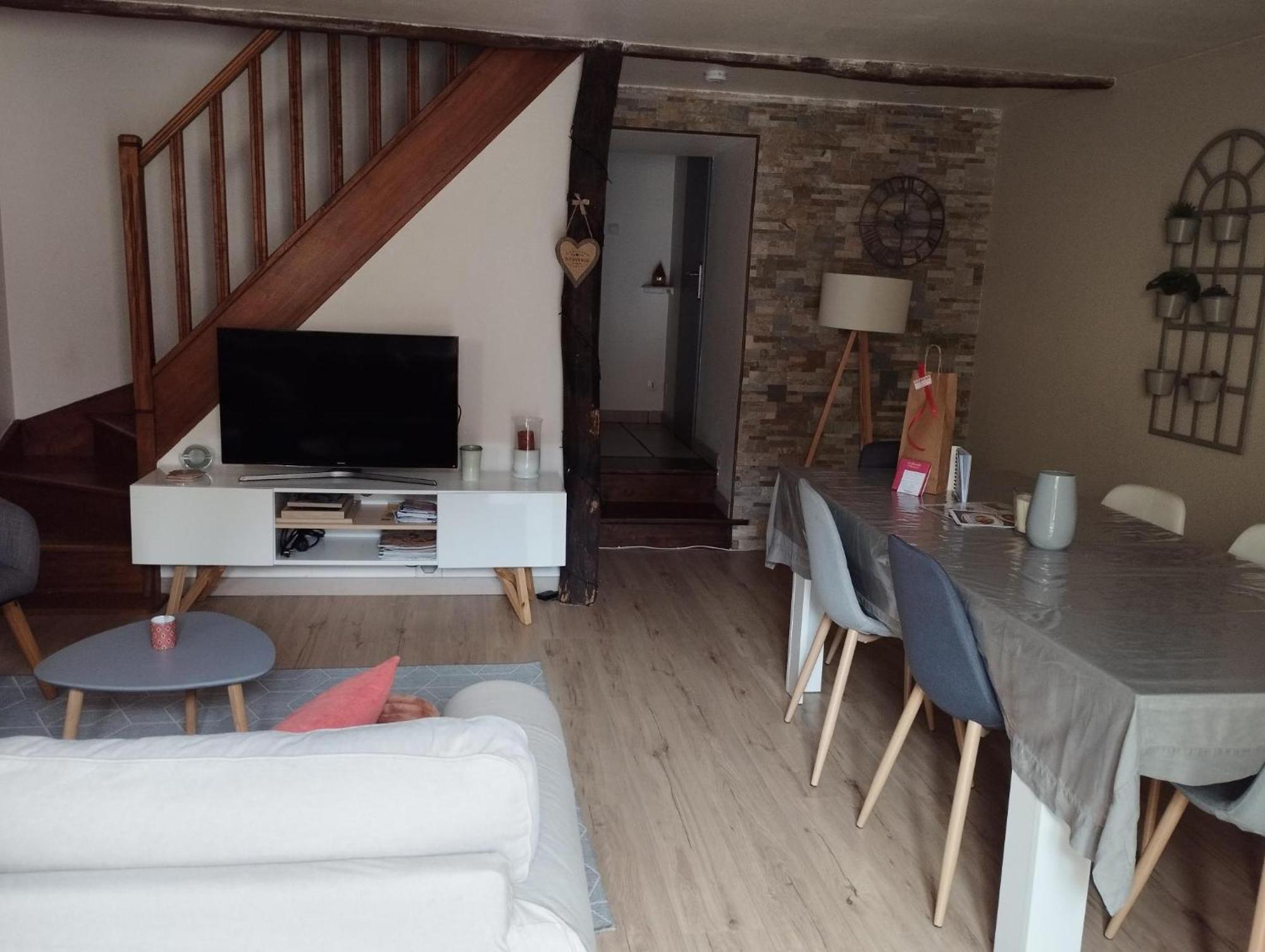 La Maison De Marie, Cosy Et Spacieuse - 3 Chambres Dont Une Climatisee ماكاتييو سورْ شالارْ المظهر الخارجي الصورة